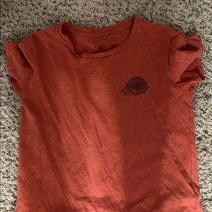 orange tshirt loose shirt